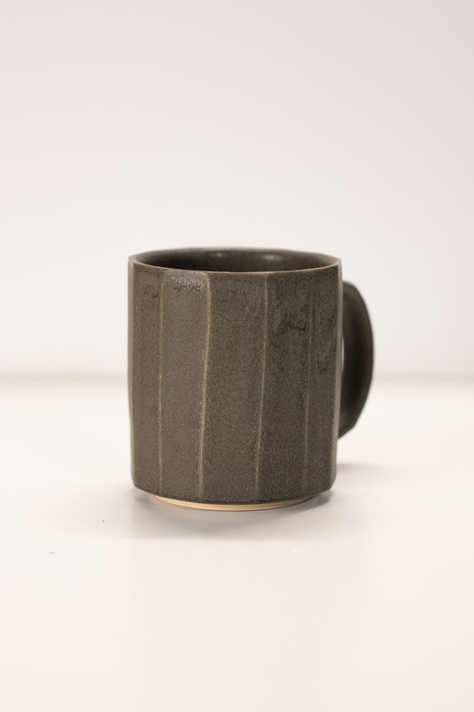 12oz Faceted Matte Mug