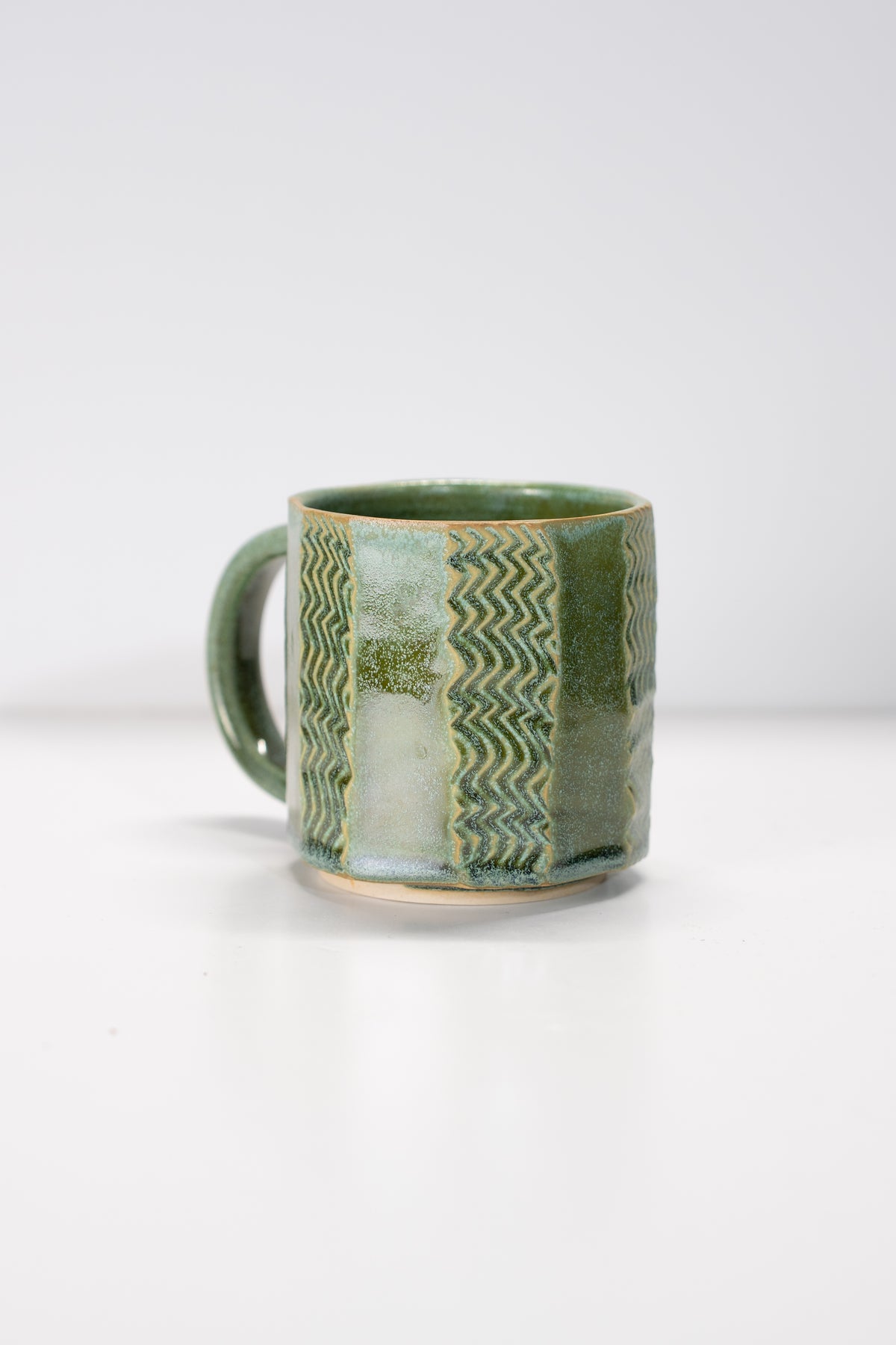 12oz Faceted  Wiggle Mug