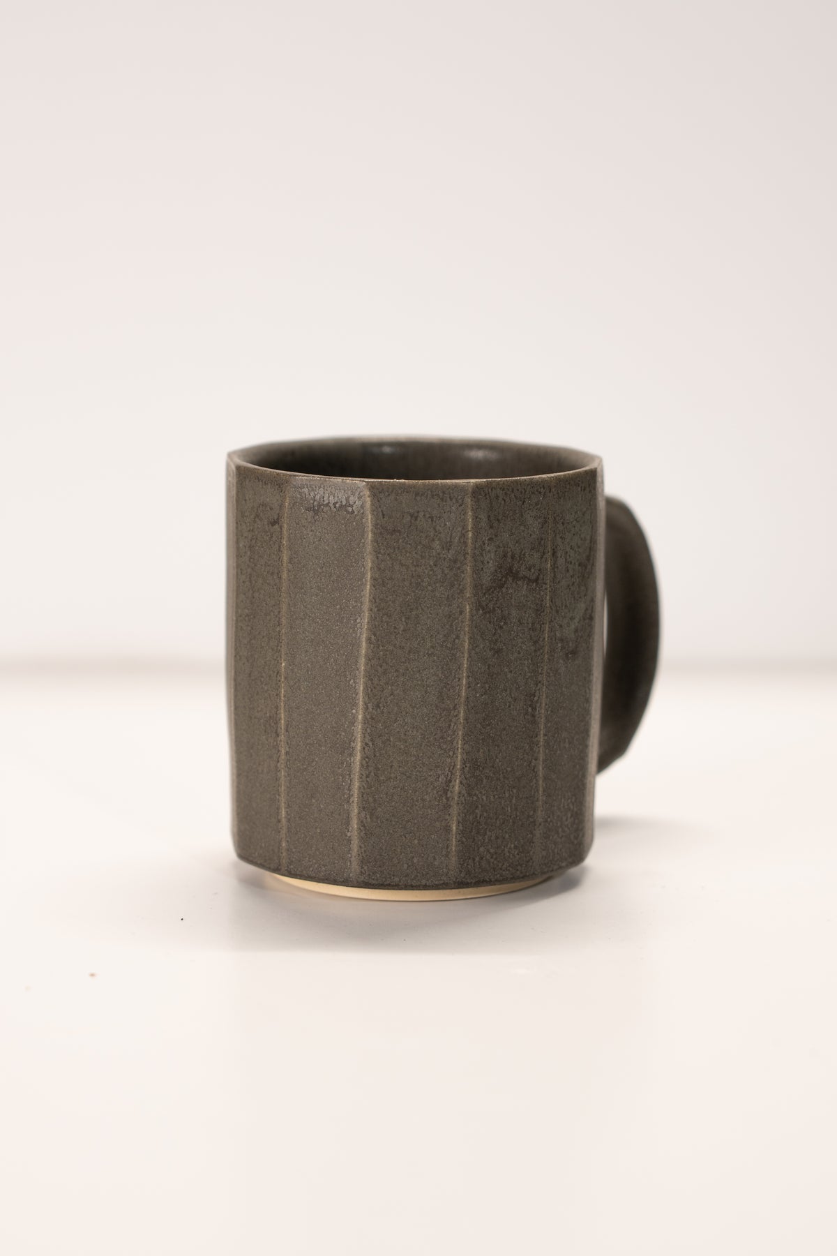 12oz  Faceted Matte Mug